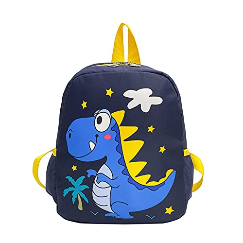 SSLLH Kinderrucksack für Kleinkinder Kindergarten Rucksack Kinder Backpack Schultasche Tier-Drucken-Rucksäcke 1-4 Jahre,Robust,Leichtgewichtig Schulrucksack Mini Reisetasche,Einheitsgröße,A1 Schwarz von SSLLH