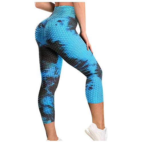 SSLLH Yoga Hosen Slim Fit Damen-hohe Taillen Yoga Leggings Trainings Strumpfhosen für Laufen Fitness Fitnesshose Lifting Sport Tights Yoga Pants von SSLLH