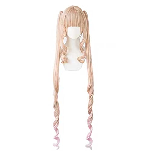 Anime Cosplay Wig，Rozen Maiden Shinku Wig，Long double ponytail curly Wig，with Free Wig Cap，for Christmas Carnival party Halloween Cosplay Wig(Color:Style 2), OneSize, AS Show von SSLQYLEE