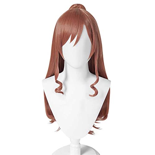 Anime Cosplay Wig for Lisa Imai Cosplay Wig,Long Brown Wig Synthetic Hair,Halloween Costume Cosplay,for Christmas Carnival Party von SSLQYLEE