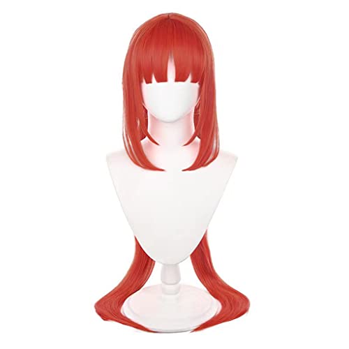 Anime Cosplay Wig for Nilou Cosplay Wig,Red Long Wig Synthetic Hair,Halloween Costume Cosplay,for Christmas Carnival Party von SSLQYLEE
