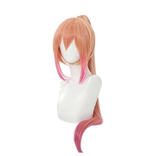 Cosplay Wig,Miss Kobayashi's Dragon Maid Tohru Cosplay Wig,Long Orange and pink Wig,with Free Wig Cap,Halloween Costume Cosplay,for Christmas Carnival party(Size:Style 2) von SSLQYLEE