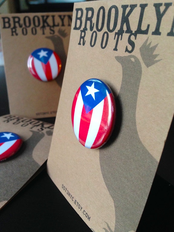 Puerto Rican Flagge "Que Bonita Bandera" 1.25" Button Pak/"Versandkostenfrei" von SST3NYC