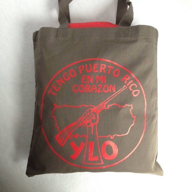 Young Lords Organisation Army Green Canvas Tragetaschen/" von SST3NYC