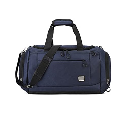 SSWERWEQ Handtasche Turnhalle Schwarze Taschen Sport Frauen Fitness Gadgets Yoga Bag Gym Sack Gymnastik Pack for Training Reise Sport Duffle Bags (Color : Dark Blue) von SSWERWEQ