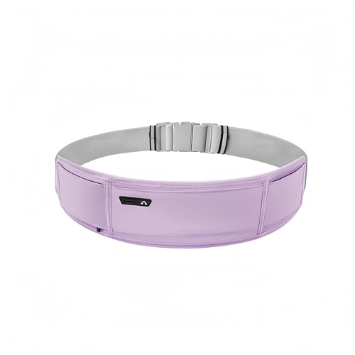 Slim Fit Laufgürtel für Männer und Frauen, Gürteltasche für Frauen mit versteckter Trinkflaschentasche, verstellbare, reflektierende Laufgürteltasche für Laufen, Radfahren Purple Slim Fit Laufgürtel für Männer und Frauen, Gürteltasche für Frauen mit versteckter Trinkflaschentasche, verstellbare, reflektierende Laufgürteltasche für Laufen, Radfahren Purple von SSXOQX