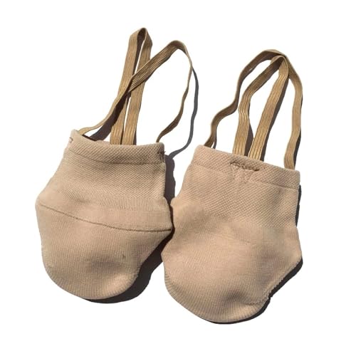 Erwachse Halbsohlen Ballettschuhe Ballettschläppchen Pirouette Tanzschuhe Schläppchen für Mädchen Tanzschuhe halbe Zehe Gymnastikschuh Ballett Tanz Yoga Schuhe für M von SSZYace