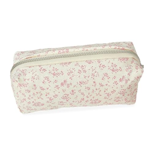 SSyang Federmäppchen, Federmappe, Teenager Pencil Case, Kleine Blumen Federmappe Erwachsene, Einzelschicht Kapazität, Leinwand Material, Glatter Reißverschluss, für Schulen, Büros SSyang Federmäppchen, Federmappe, Teenager Pencil Case, Kleine Blumen Federmappe Erwachsene, Einzelschicht Kapazität, Leinwand Material, Glatter Reißverschluss, für Schulen, Büros von SSyang