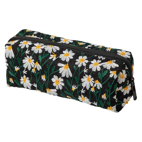 SSyang Federmäppchen mit, Federmappe Bleistift, Pencil Case mit,die Cartoon-Tasche ist Klein und süß und Kann als Kosmetiktasche,Geldtasche,Schlüsseltasche Verwendet Werden 20 * 9 * 8cm(Schwarz) von SSyang