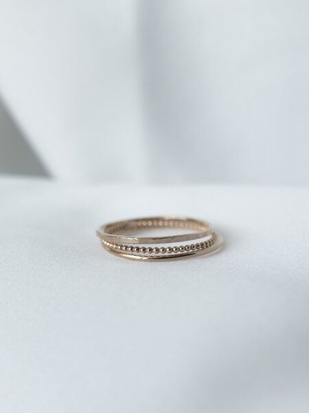 ST'ATOUR ALEXIA I – Set aus 3 Stapelringen von ST'ATOUR