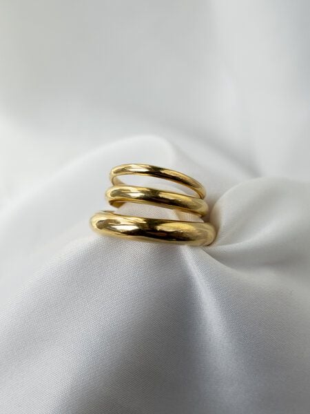 ST'ATOUR YETTA THIN - glatter Ring von ST'ATOUR