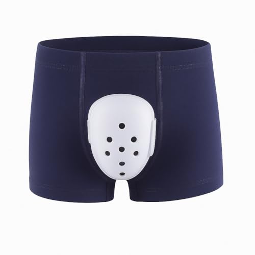 ST-HYGIENIC Beschneidungsunterhose Sünnet Külodu Phimose-Unterhose Circumcision Schutzunterhose Jungen (Größe 146-170 (L) 36-50 Kilo) blau von ST-HYGIENIC