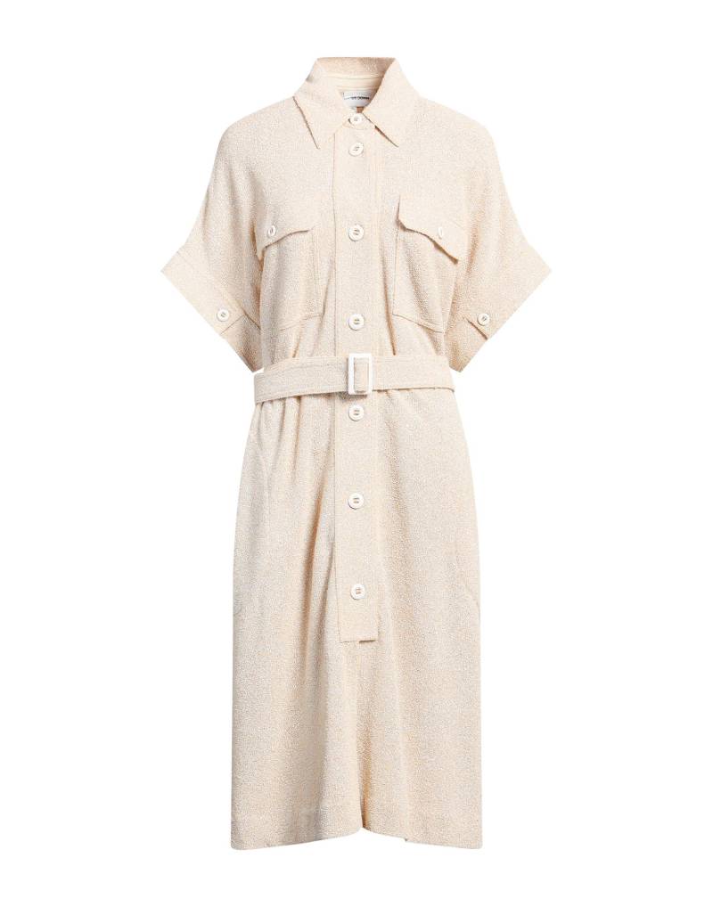 ST. JOHN Midi-kleid Damen Beige von ST. JOHN