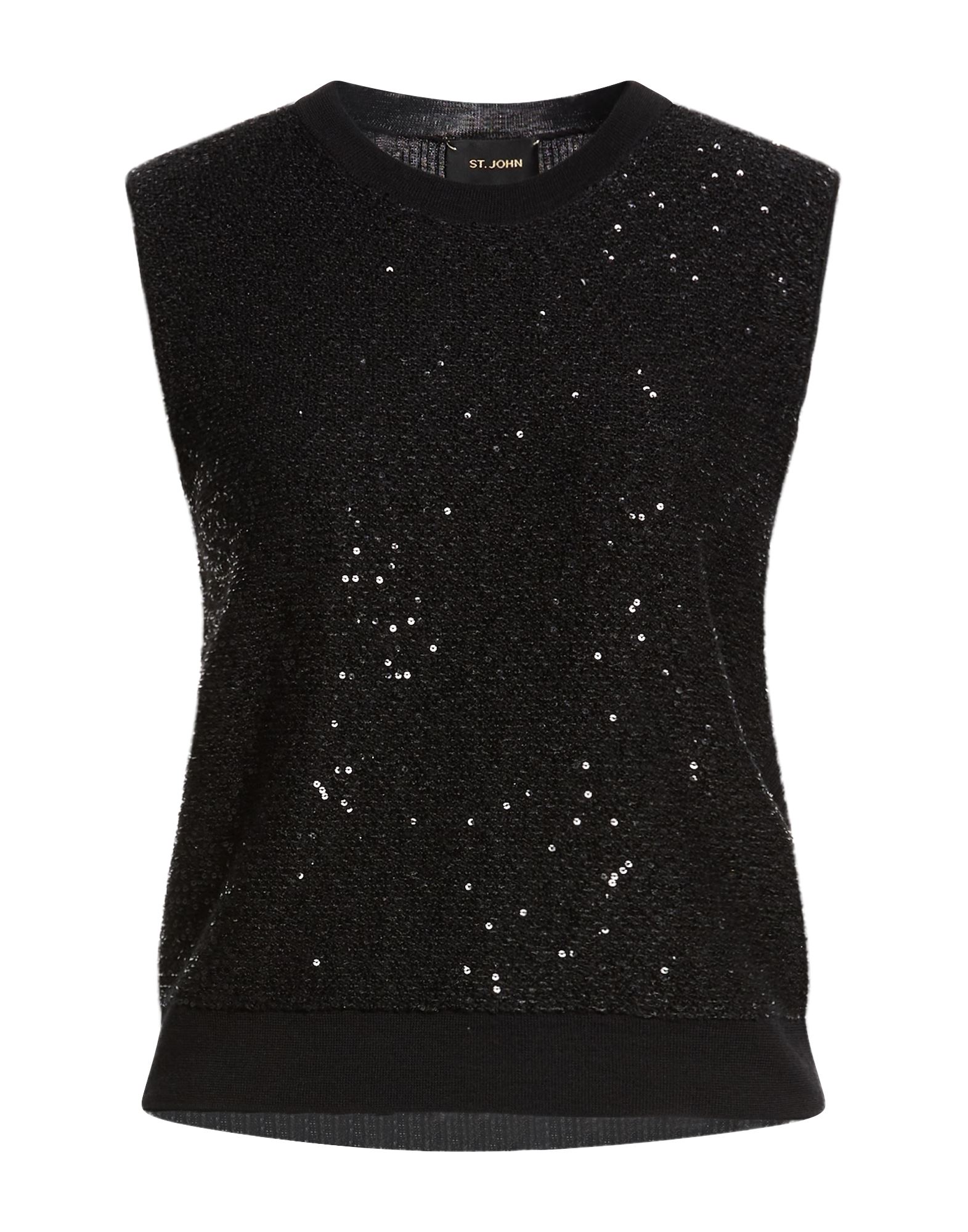 ST. JOHN Pullover Damen Schwarz von ST. JOHN