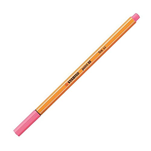 Fineliner - STABILO point 88 - Einzelstift - hellrosa von STABILO