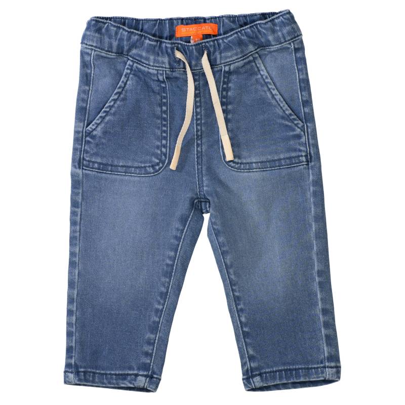 STACCATO - Baby Jeans mit Tunnelzug mid blue denim - Gr. - 80 von STACCATO