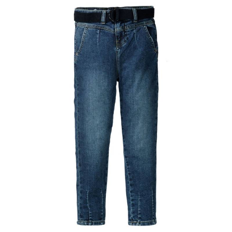 STACCATO Chinos Md.-Mom Jeans + Gürtel von STACCATO