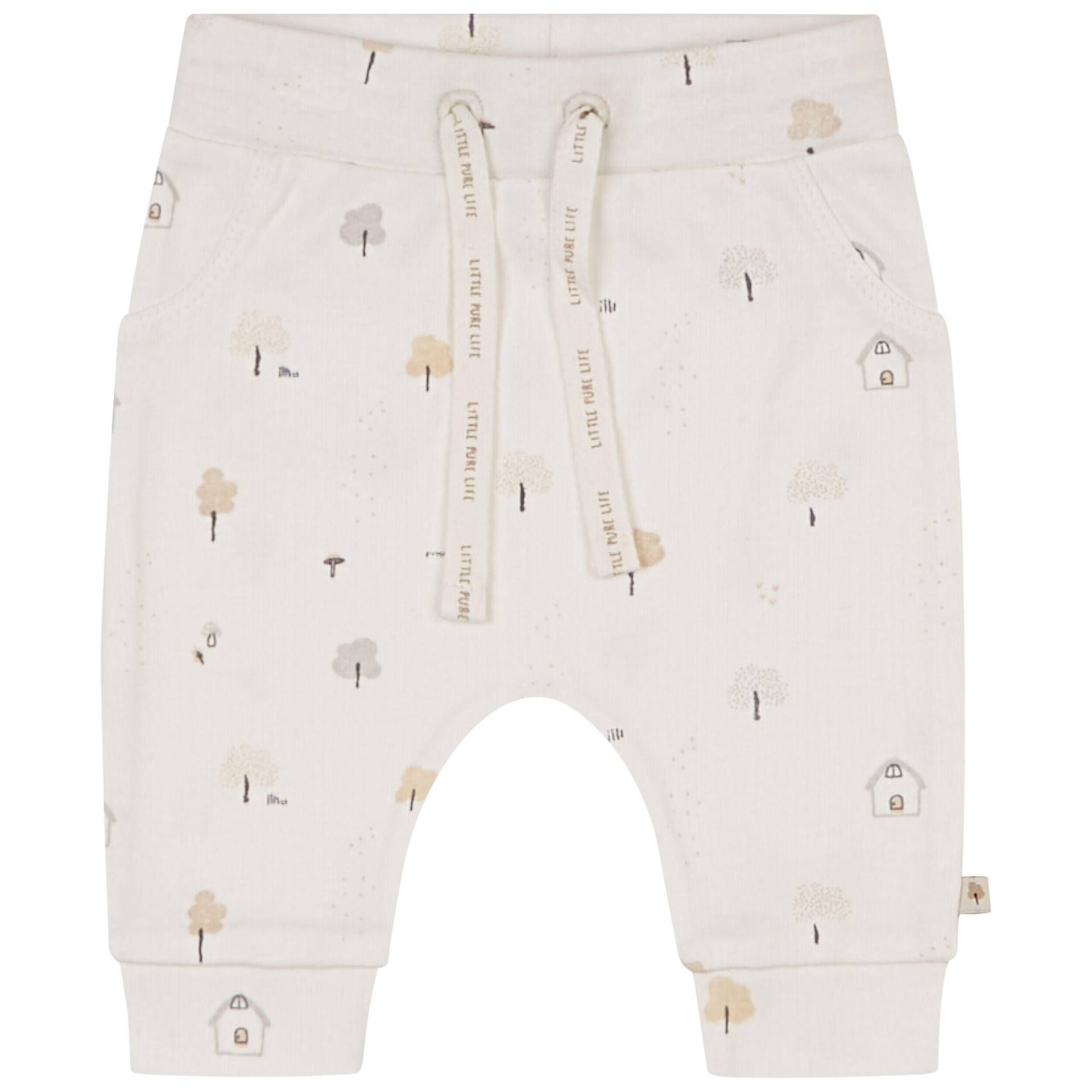 STACCATO - Hose aus Bio-Baumwolle soft white aop - Gr. - 68 von STACCATO