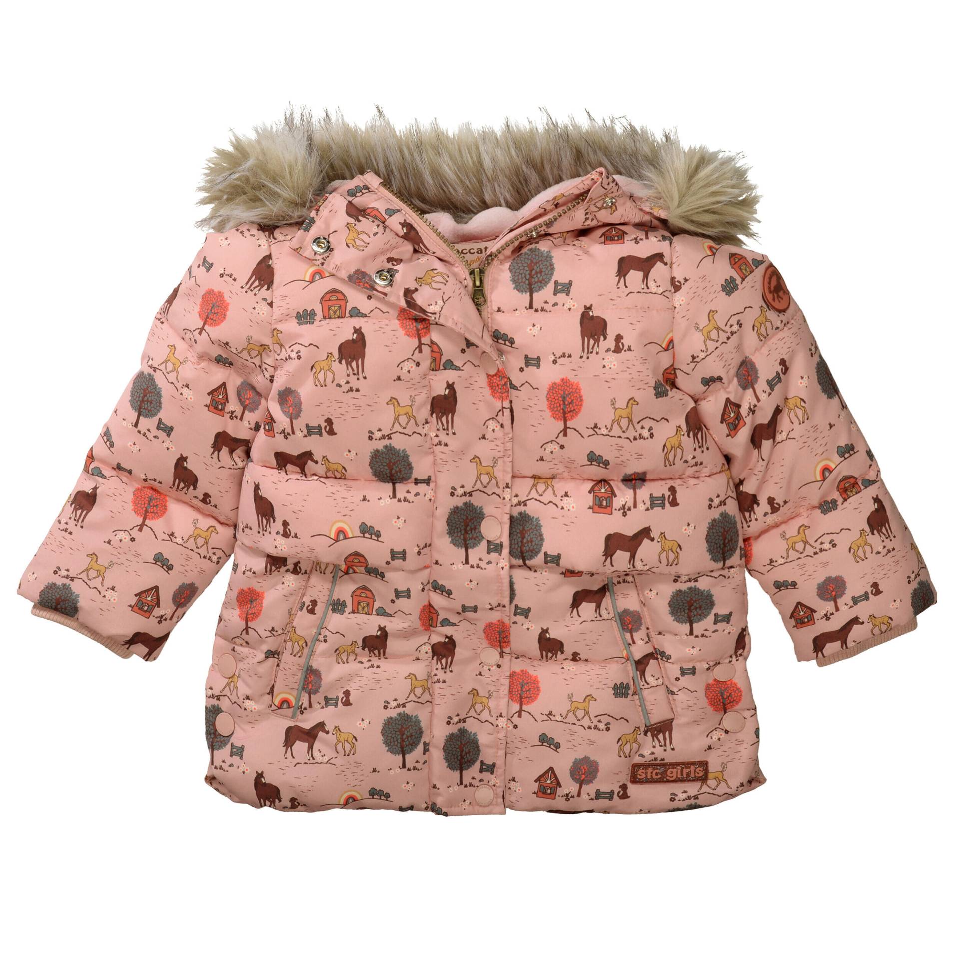 STACCATO - Jacke mit Allover-Print dusty rose aop von STACCATO