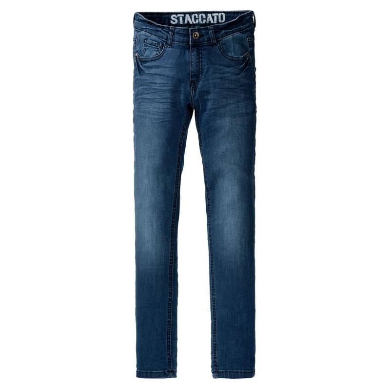 STACCATO - Jungen Jeans Kinder STCSAM Slim Fit mid blue denim - Gr. - 140 von STACCATO