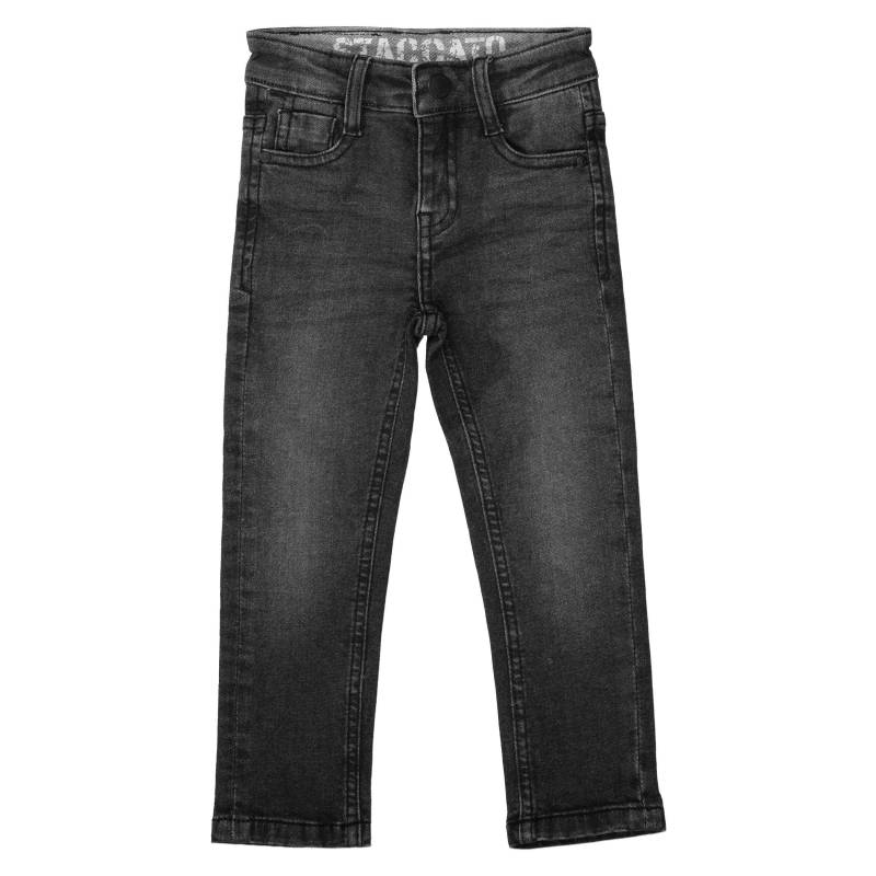 STACCATO - Jungen Skinny Jeans Regular Fit mit verwaschener Optik dark grey denim - Gr. - 92 von STACCATO