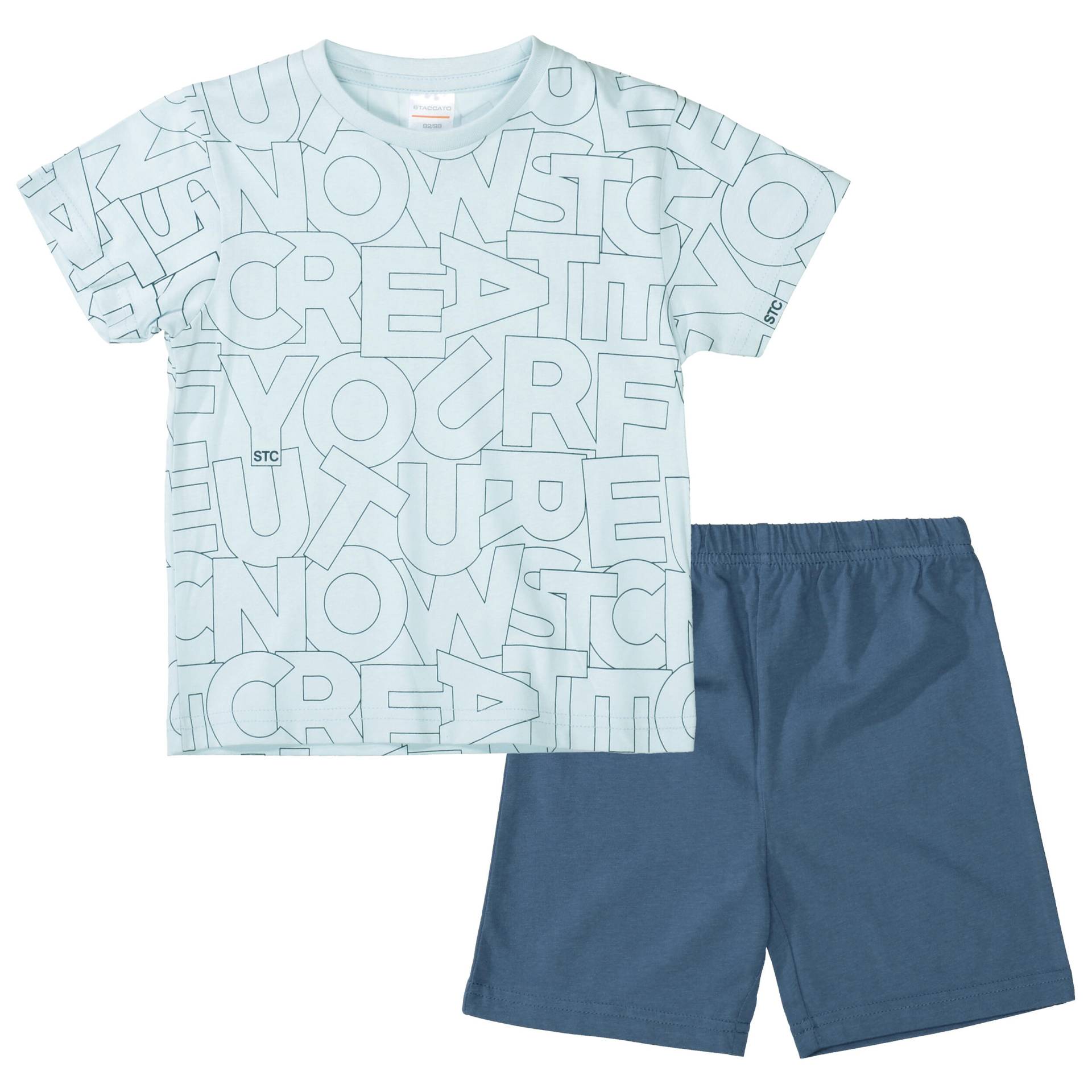 STACCATO - KB Shorty Pyjama light sky?+night blue - Gr. - 140 von STACCATO
