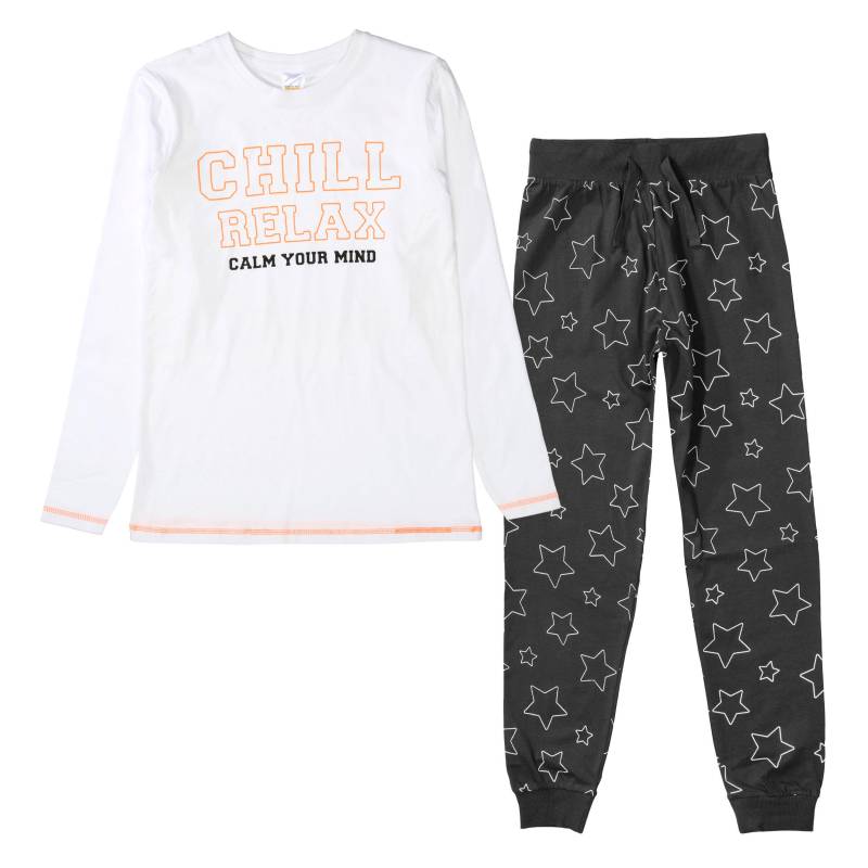 STACCATO - KG Pyjama offwhite?+anthra aop - Gr. - 164 von STACCATO