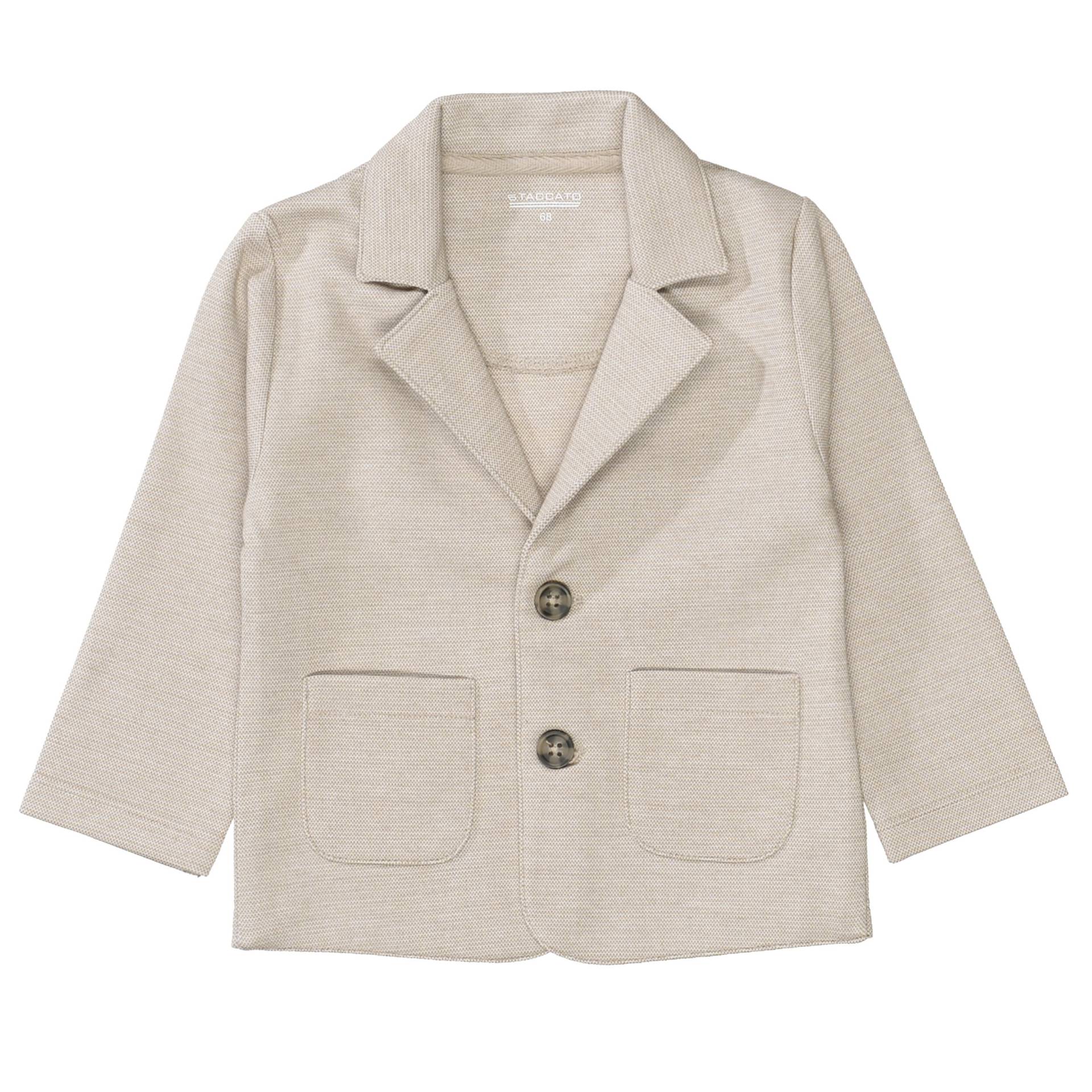 STACCATO - Kn.-Blazer light beige struc. - Gr. - 74 von STACCATO