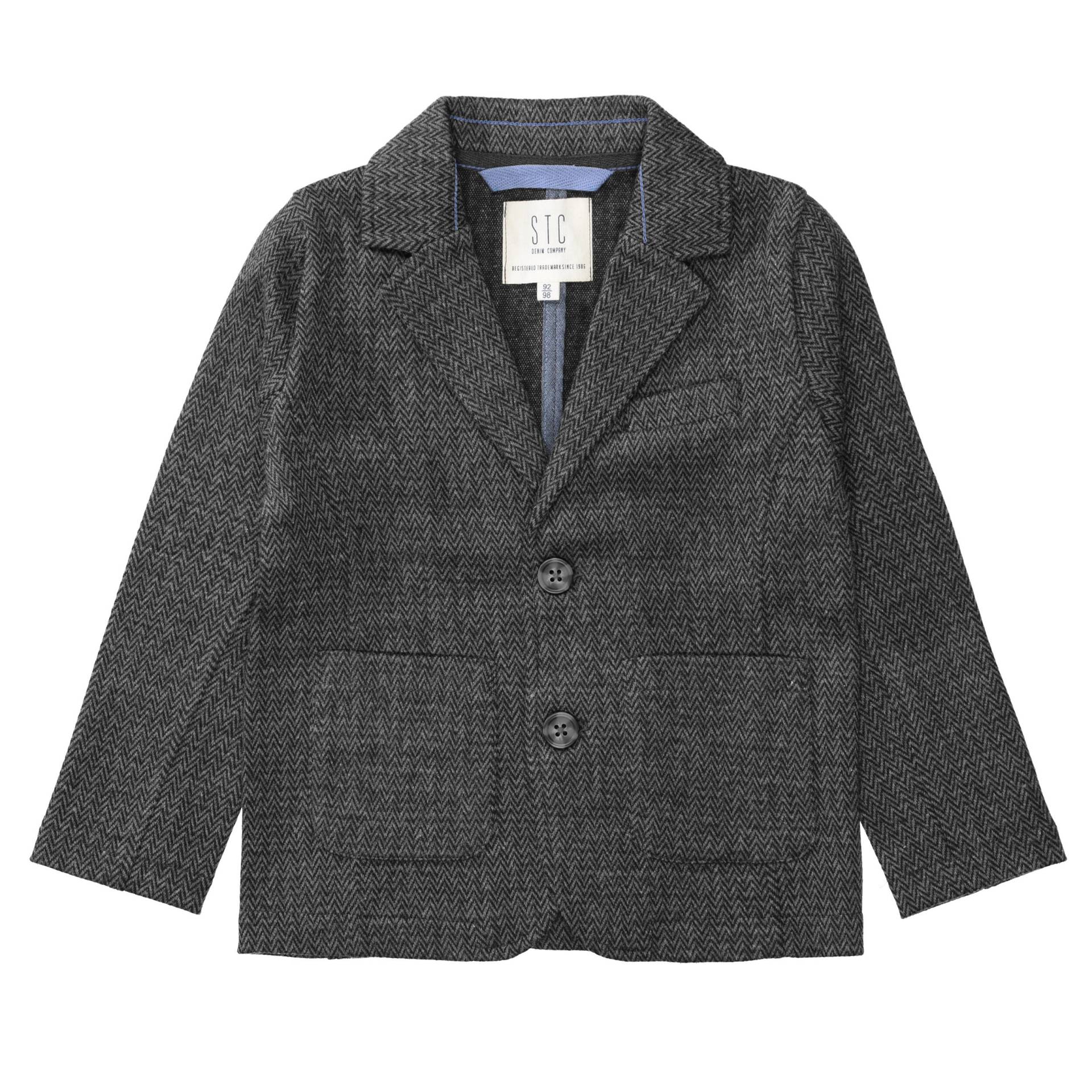 STACCATO - Kn.-Blazer washed anthra struc. von STACCATO