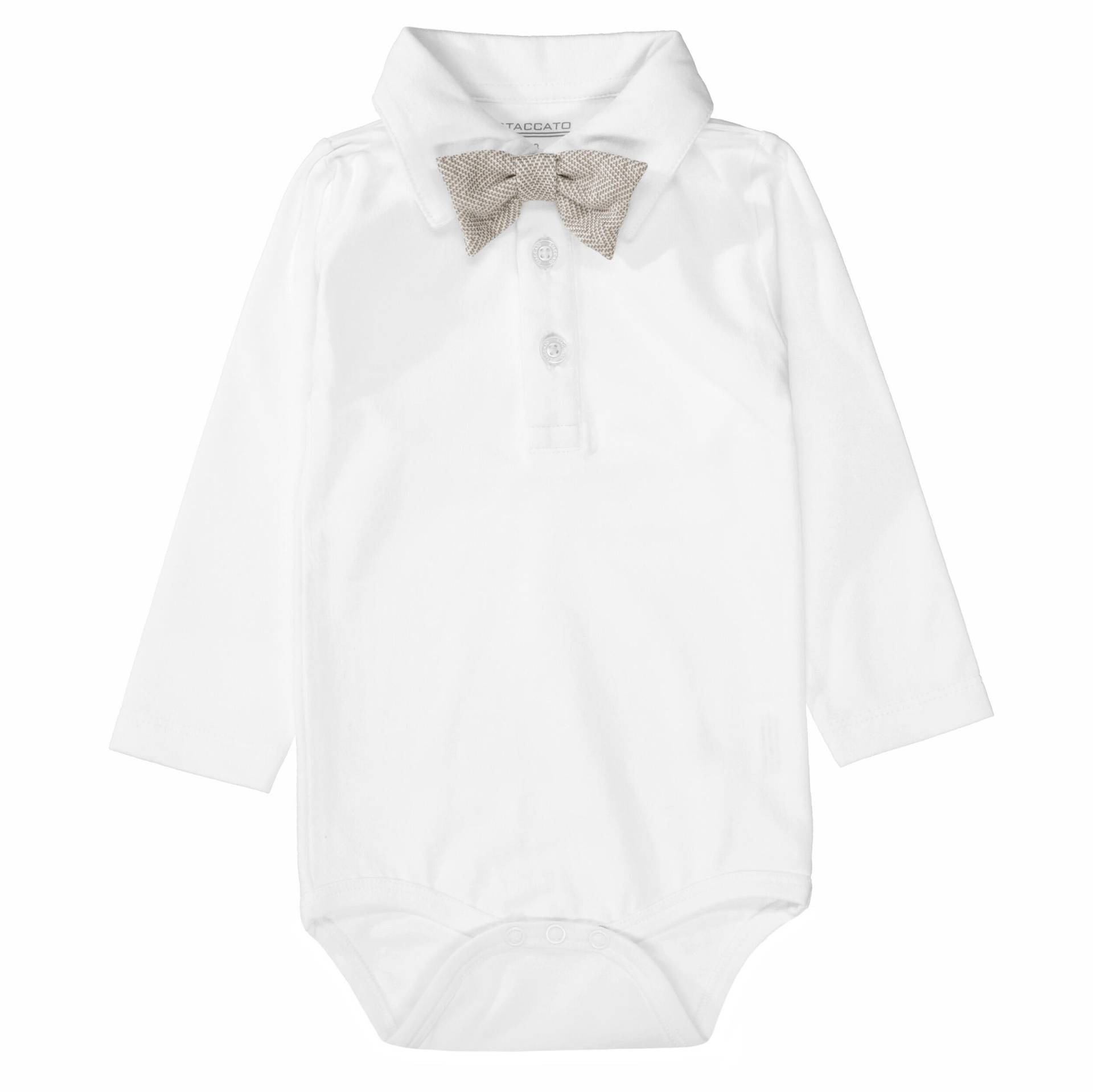STACCATO - Kn.-Body mit Fliege offwhite - Gr. - 80 von STACCATO