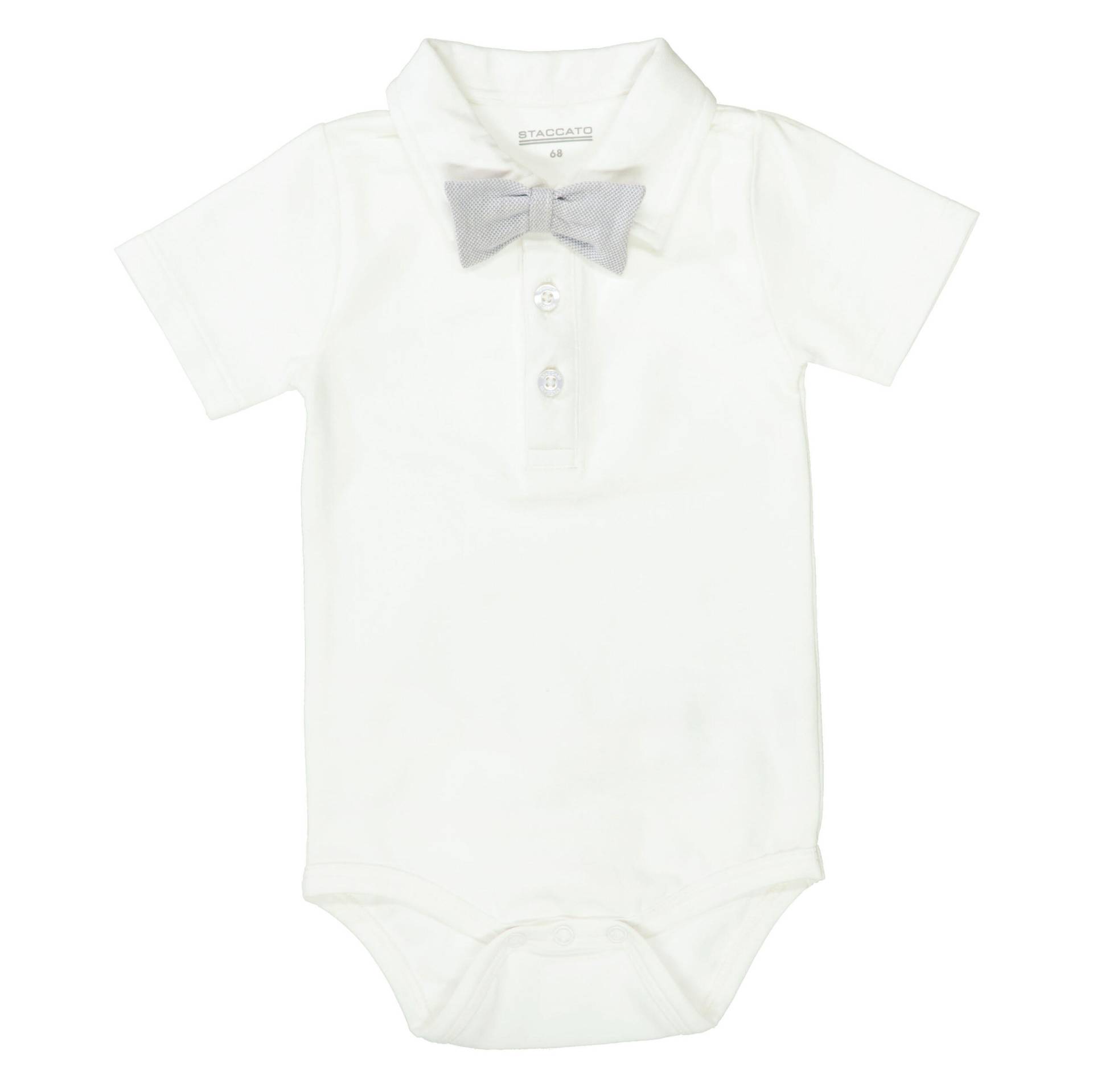 STACCATO - Kn.-Body mit Fliege white - Gr. - 80 von STACCATO