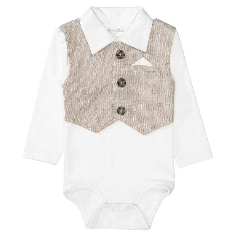 STACCATO - Kn.-Body mit Weste cotton - Gr. - 74 von STACCATO