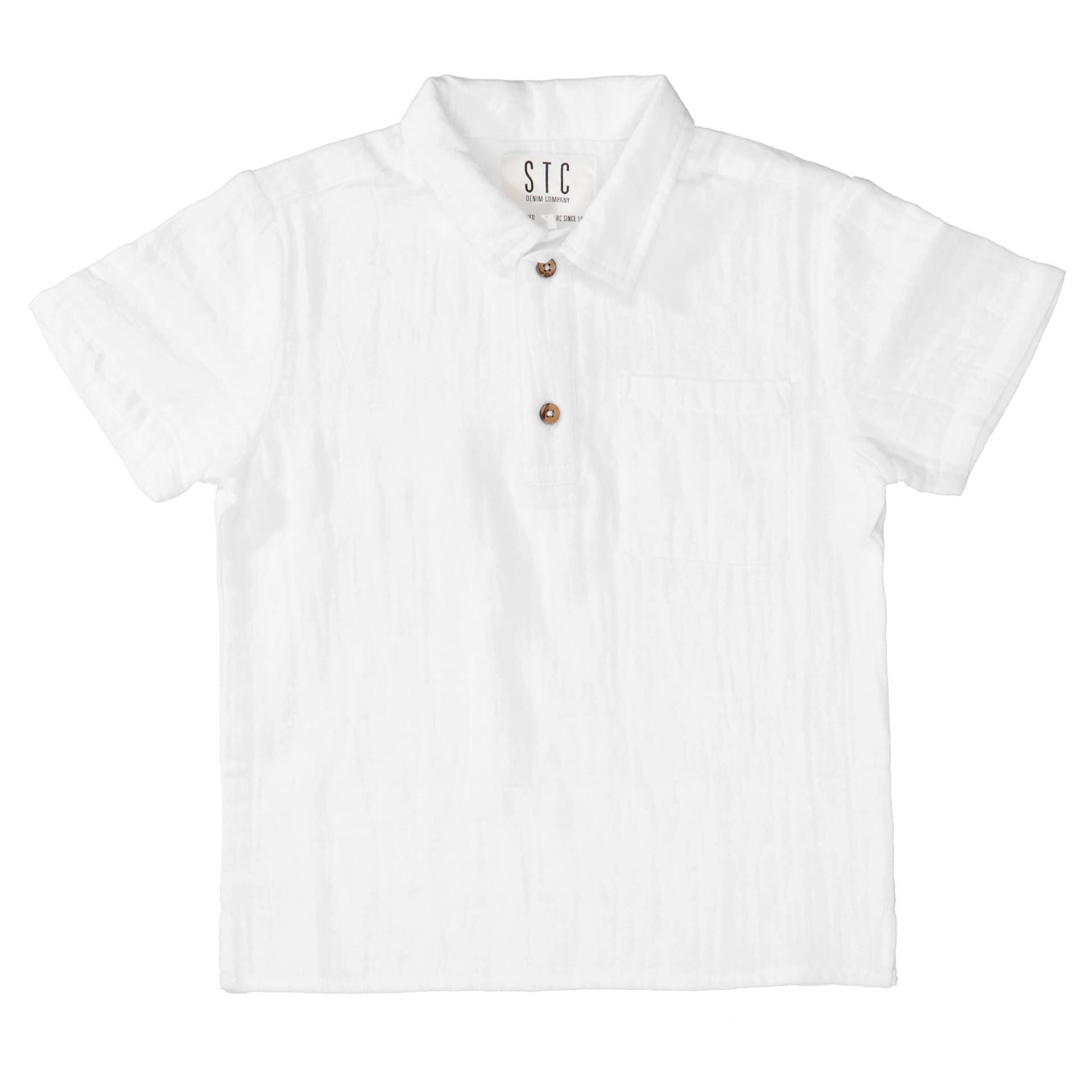 STACCATO - Kn.-Hemd, oversized bright white von STACCATO