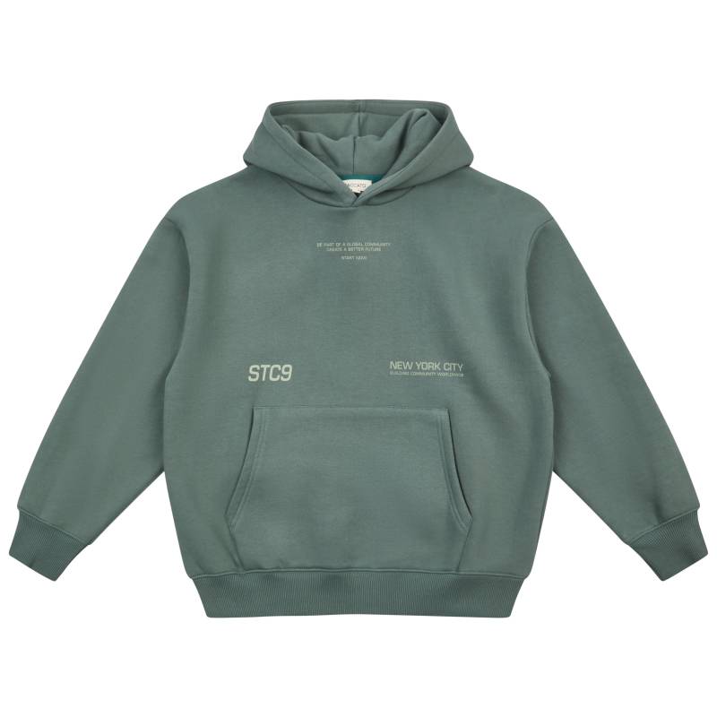 STACCATO - Kn.-Hoodie, oversized deep green - Gr. - 140 von STACCATO