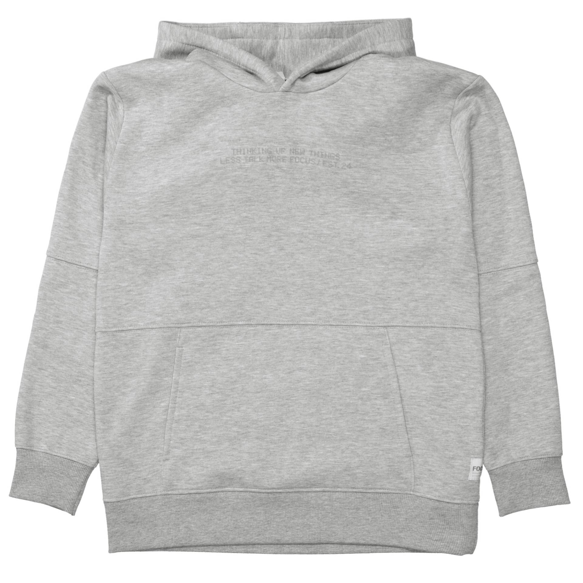STACCATO - Kn.-Hoodie, oversized grey mel - Gr. - 140 von STACCATO
