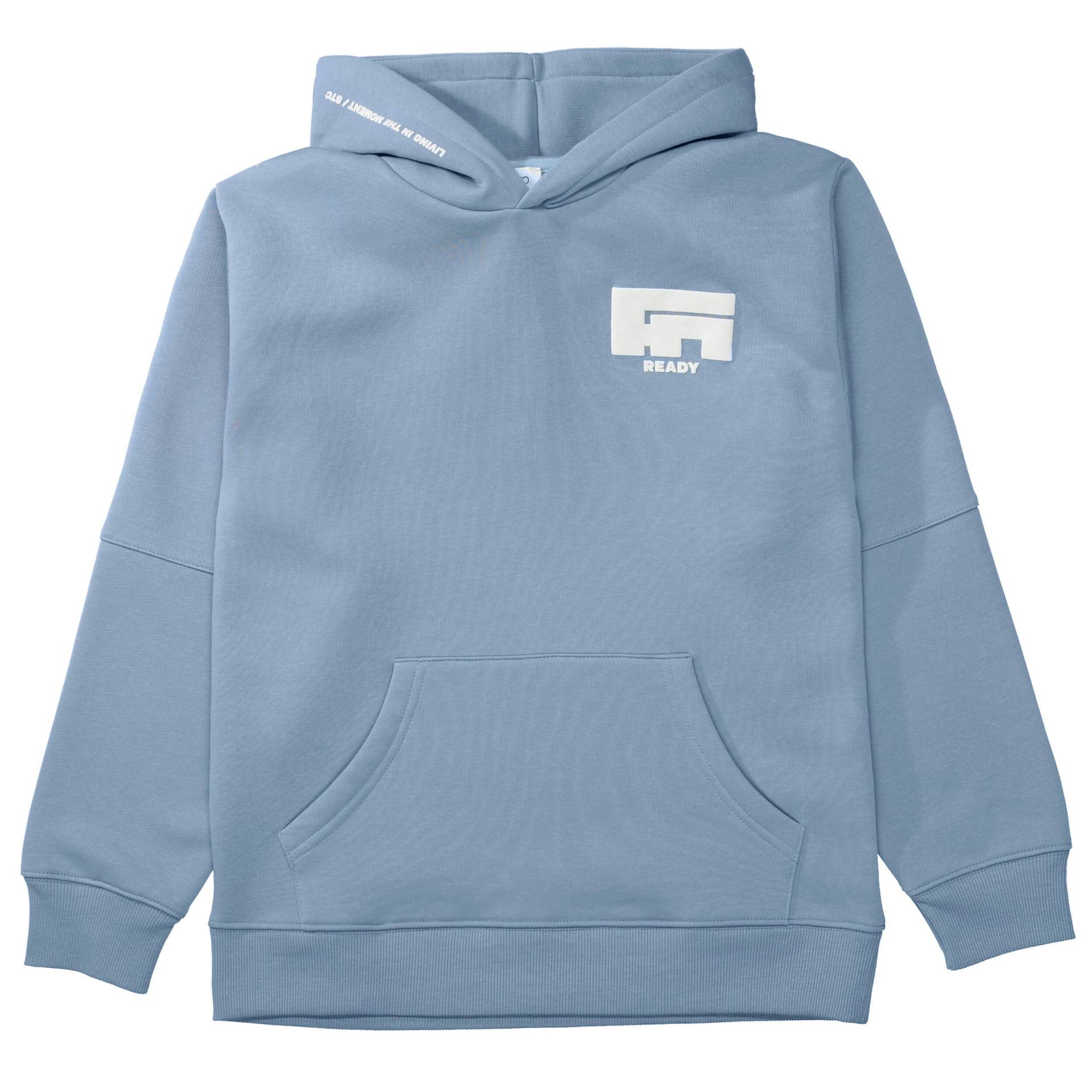 STACCATO - Kn.-Hoodie, oversized storm blue - Gr. - 140 von STACCATO