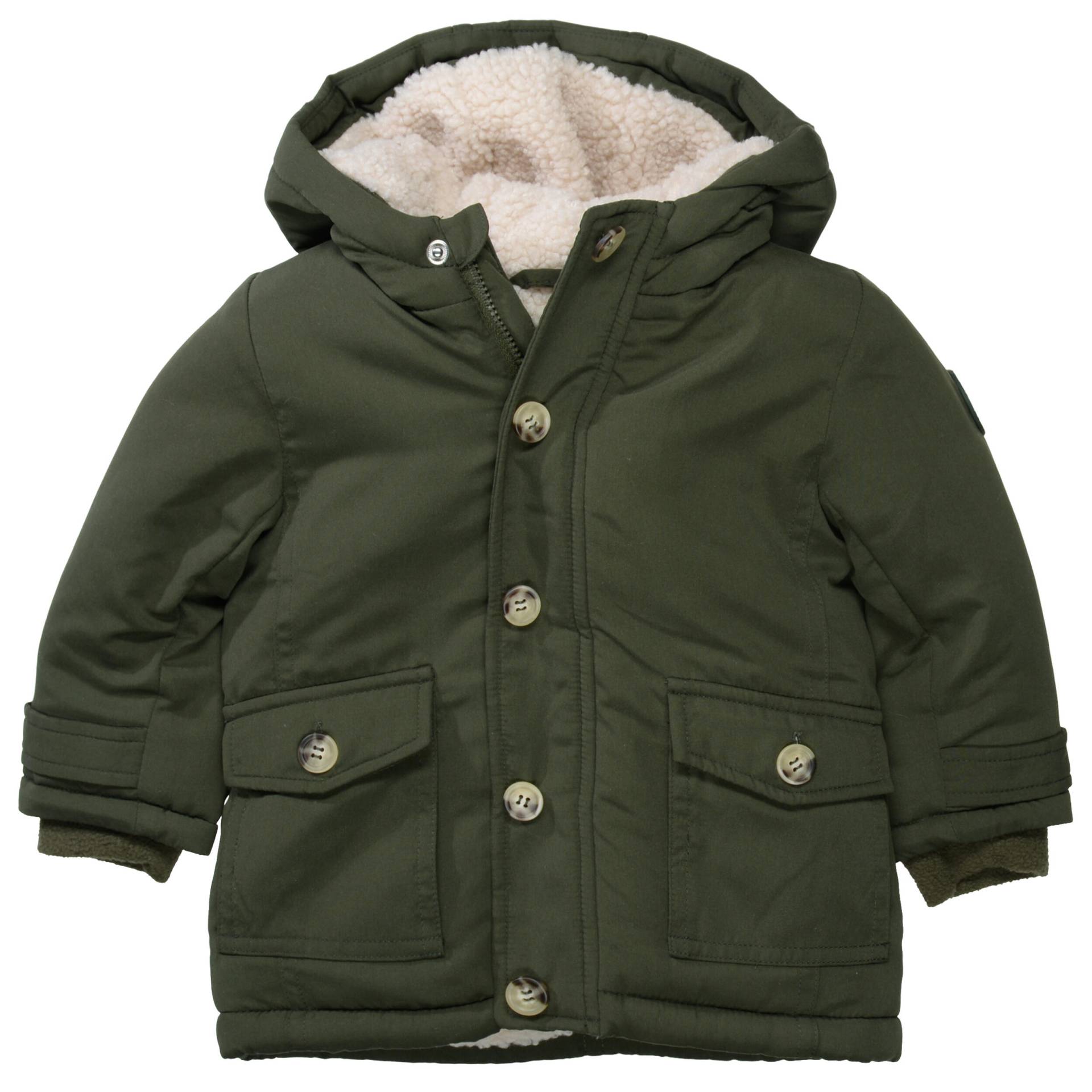STACCATO - Kn.-Jacke soft olive green - Gr. - 74 von STACCATO
