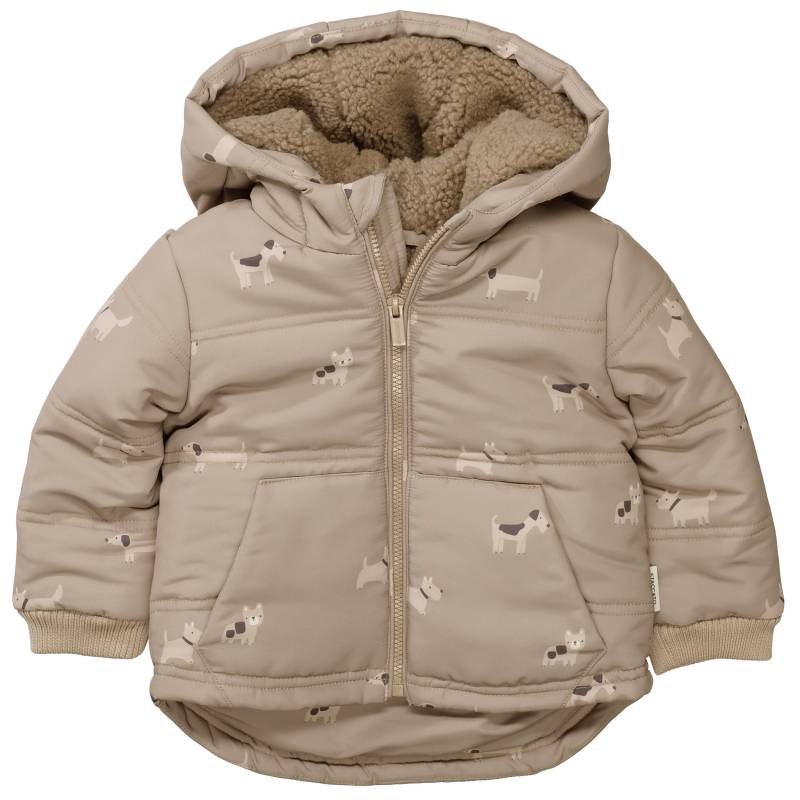 STACCATO - Kn.-Jacke taupe aop - Gr. - 74 von STACCATO