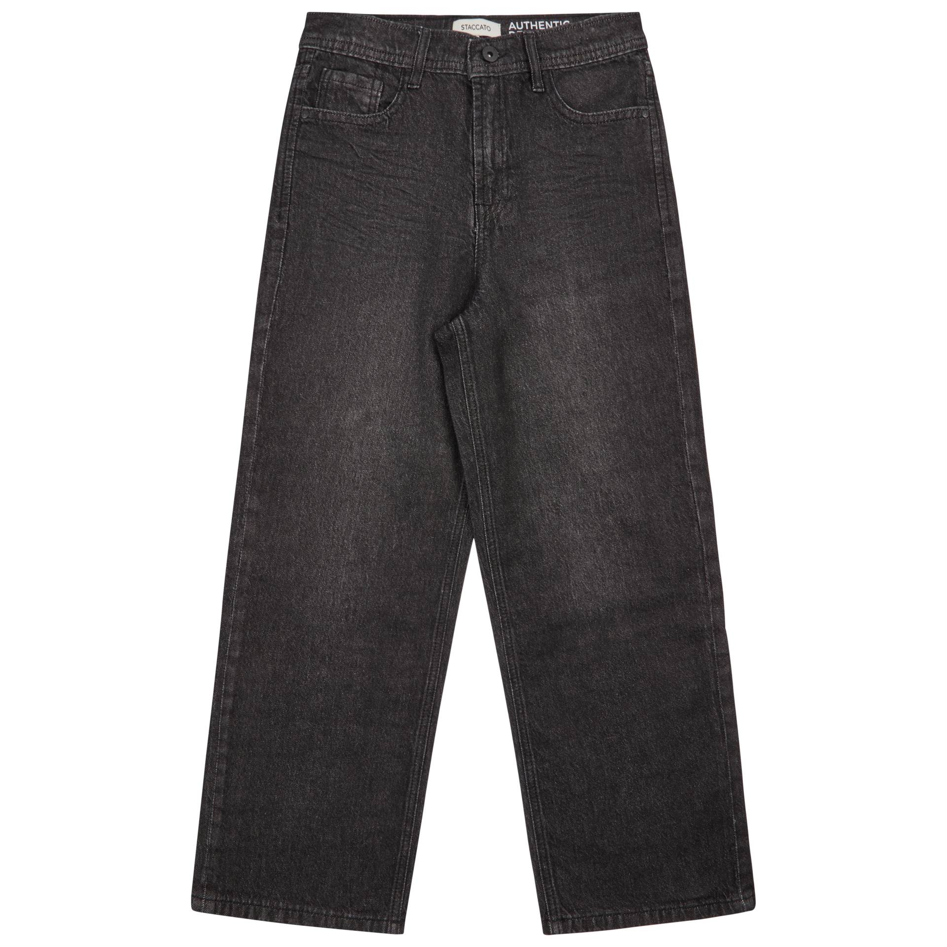 STACCATO - Kn.-Jeans, Baggy Fit black denim - Gr. - 134 von STACCATO