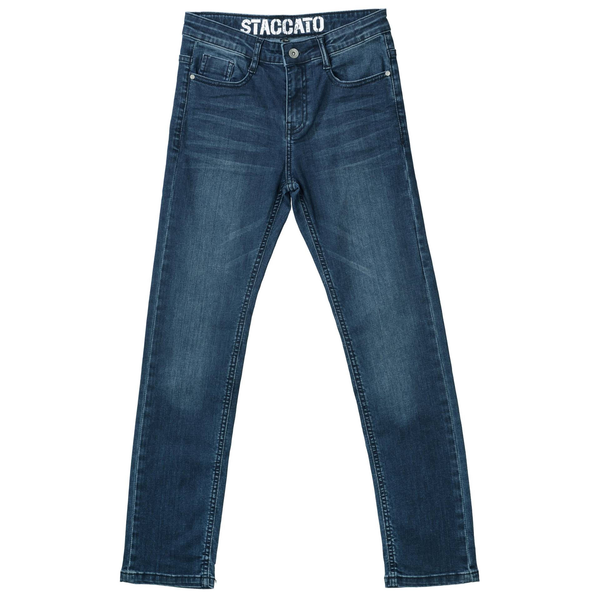 STACCATO - Kn.-Jeans, Classic Fit, SLIM dark blue denim - Gr. - 176 von STACCATO