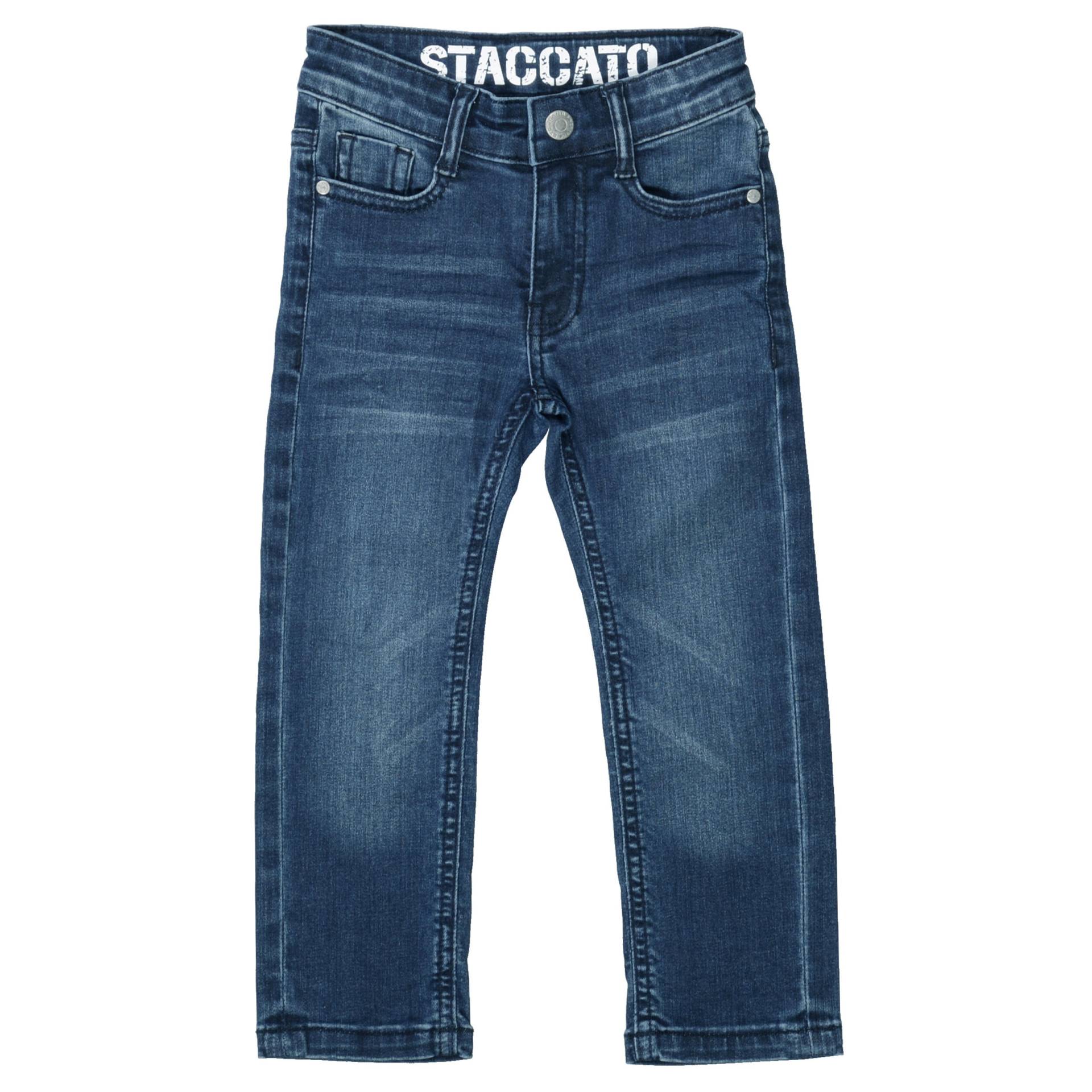 STACCATO - Kn.-Jeans, Classic Fit, SLIM dark blue denim - Gr. - 92 von STACCATO