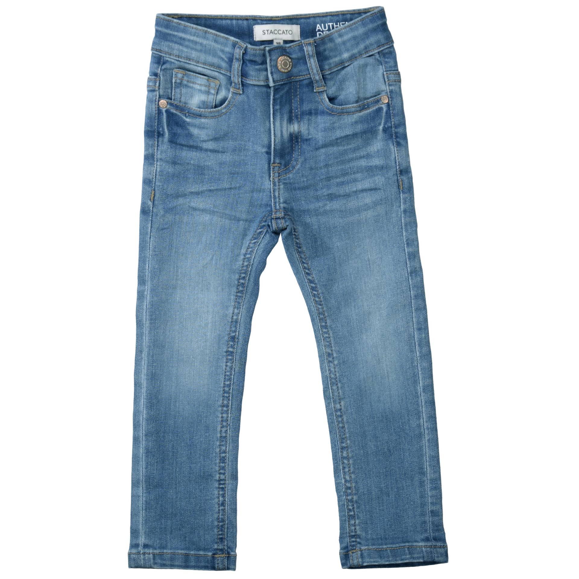 STACCATO - Kn.-Jeans, Classic Fit, SLIM light blue denim - Gr. - 128 von STACCATO