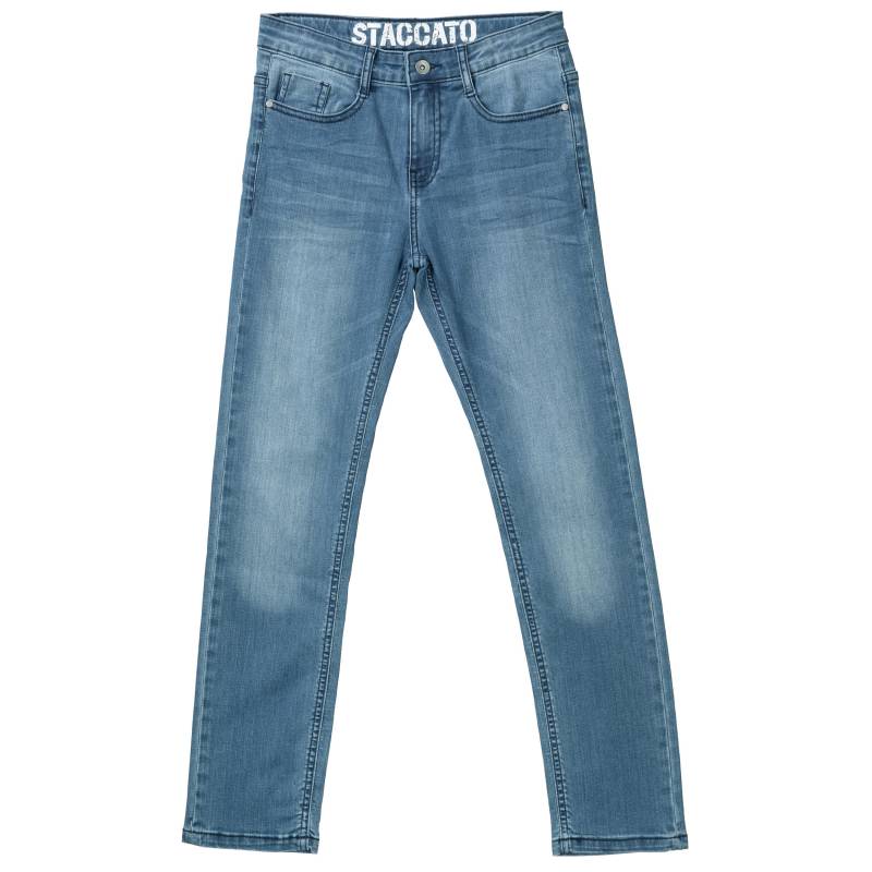 STACCATO - Kn.-Jeans, Classic Fit, SLIM mid blue denim - Gr. - 164 von STACCATO