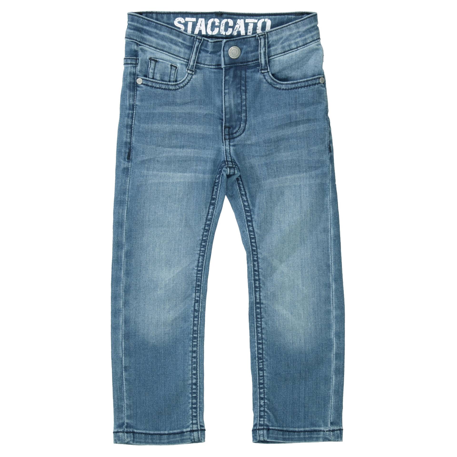 STACCATO - Kn.-Jeans, Classic Fit, SLIM mid blue denim - Gr. - 92 von STACCATO