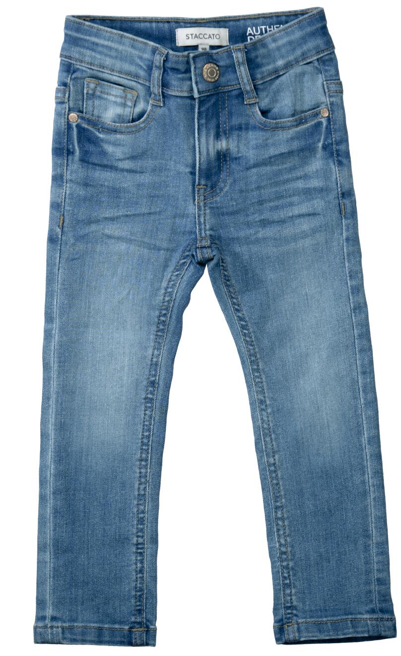 STACCATO - Kn.-Jeans, Classic Fit SLIM light blue denim - Gr. - 104 von STACCATO