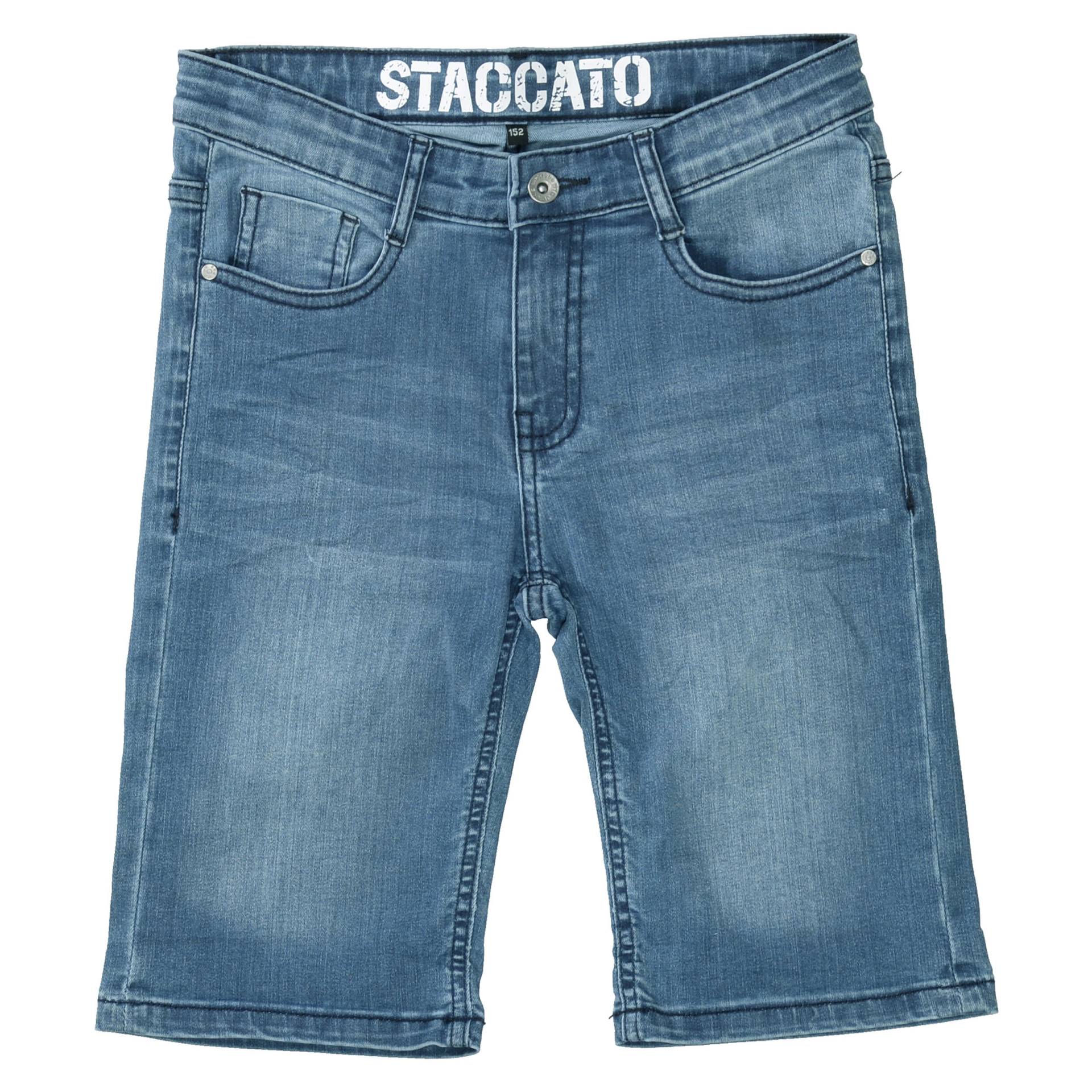 STACCATO - Kn.-Jeans-Bermudas, SLIM mid blue denim - Gr. - 140 von STACCATO