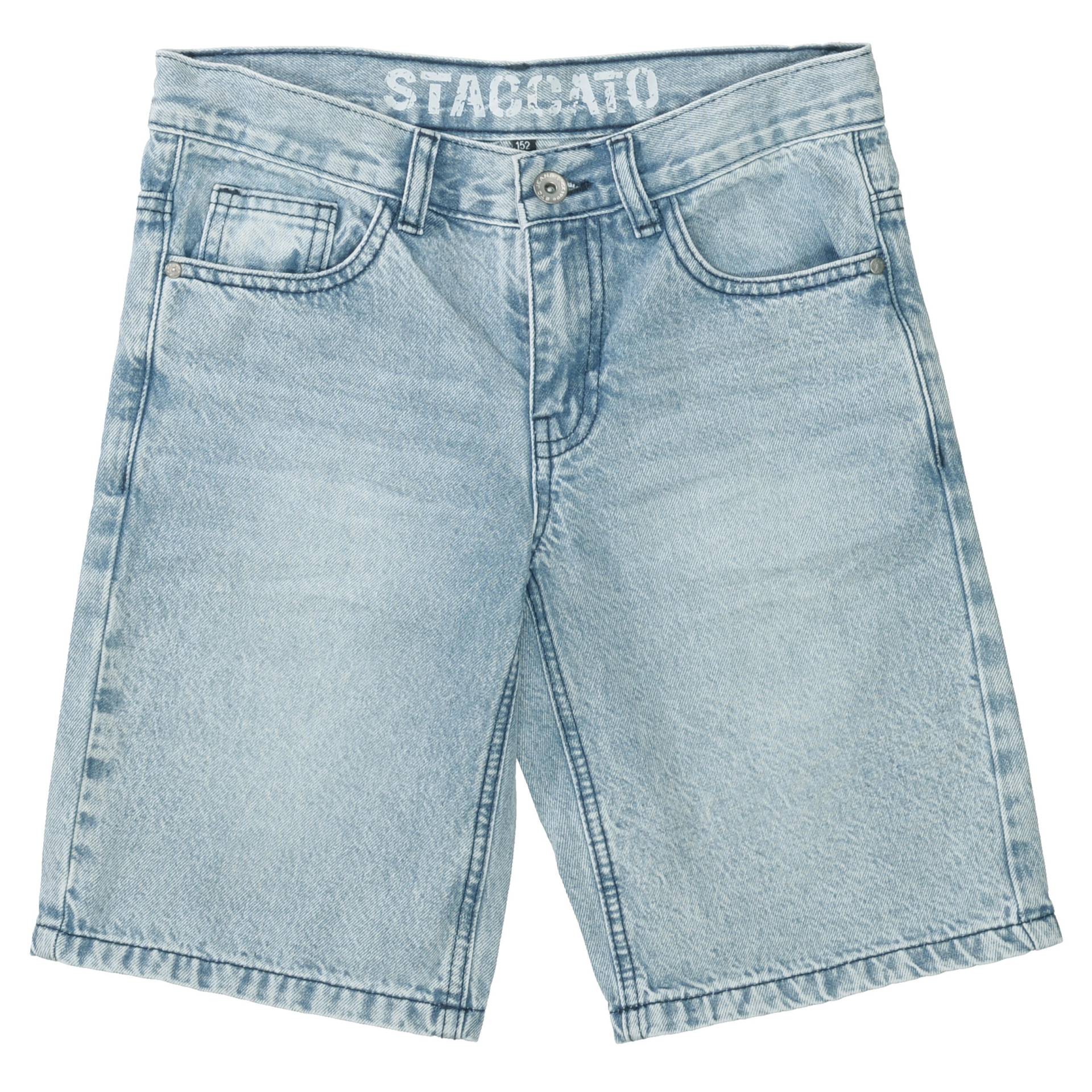 STACCATO - Kn.-Jeans-Bermudas,Baggy Fit blue denim - Gr. - 140 von STACCATO