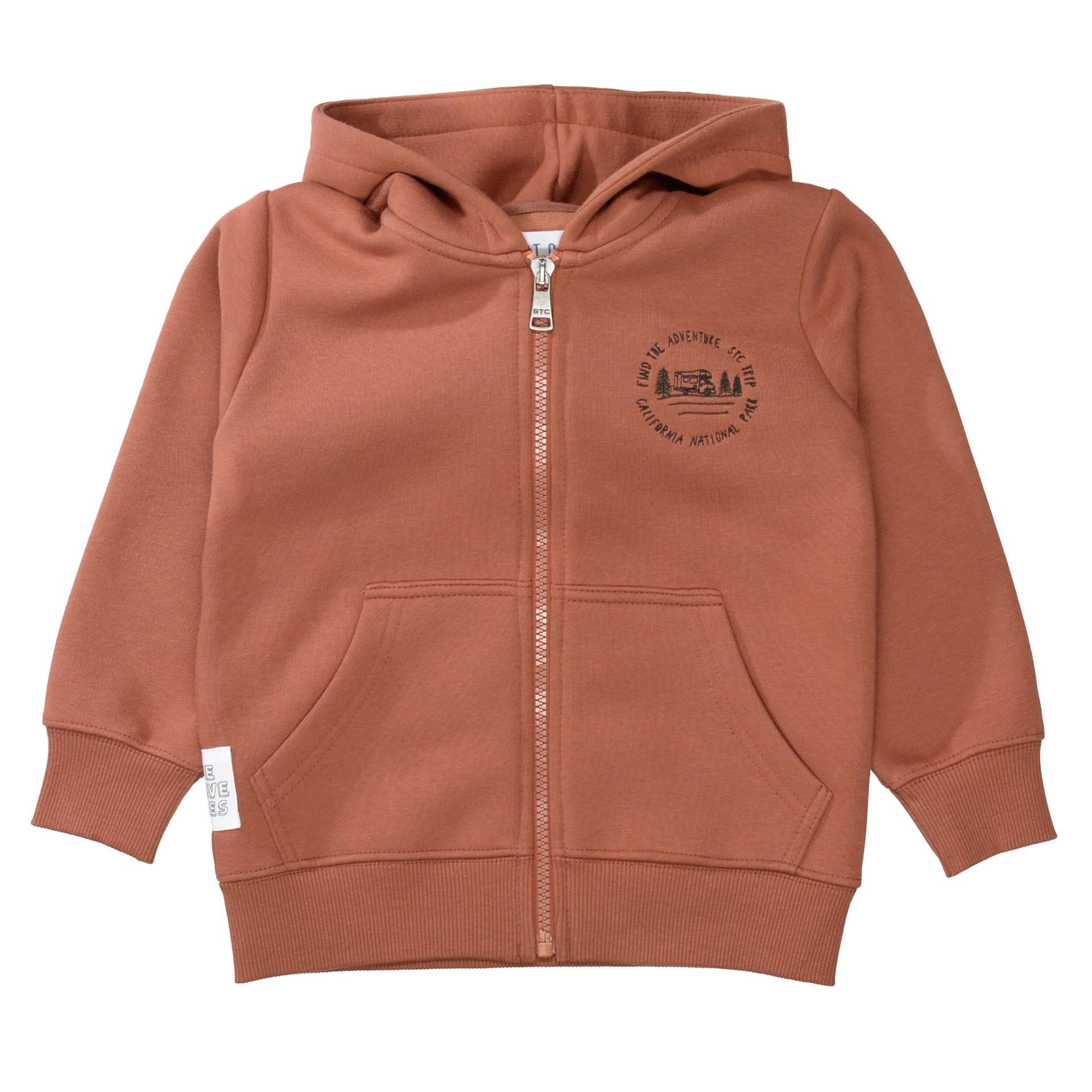 STACCATO - Kn.-Kap.-Sweatjacke rust von STACCATO
