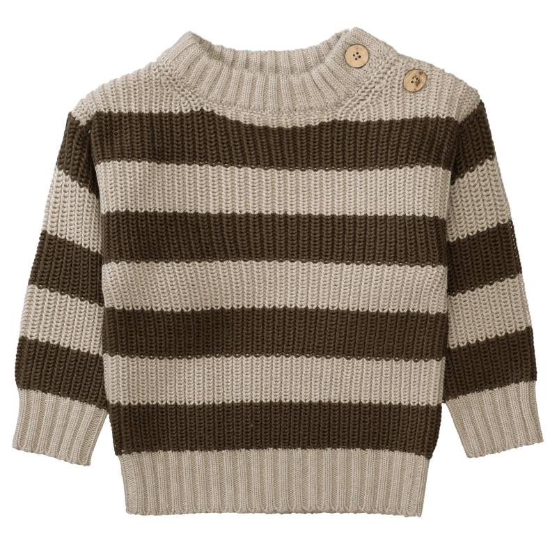 STACCATO - Kn.-Pullover chestnut str. - Gr. - 74 von STACCATO