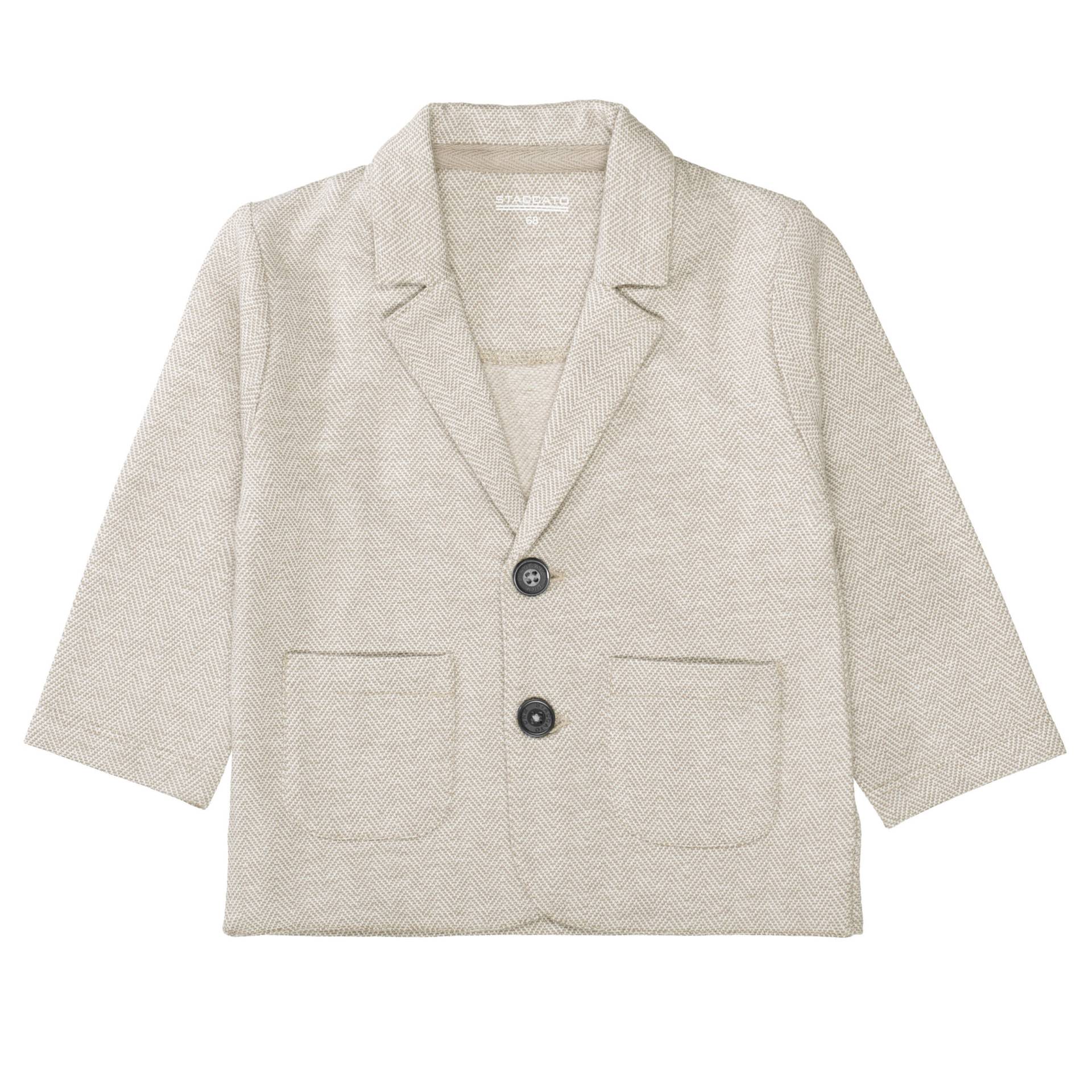 STACCATO - Kn.-Sakko taupe struc. - Gr. - 86 von STACCATO